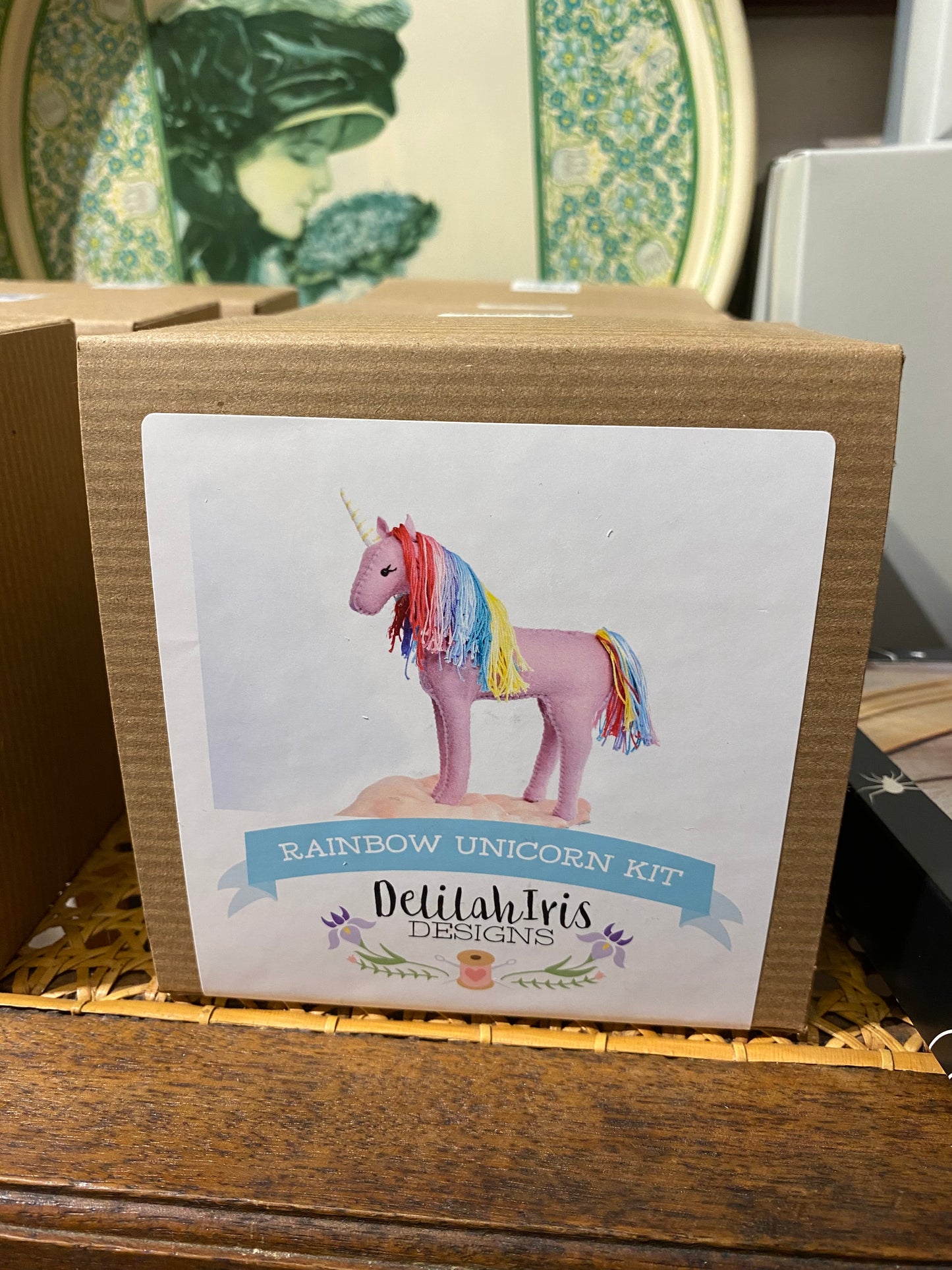 Felt Plush Sewing Kit - Rainbow Unicorn