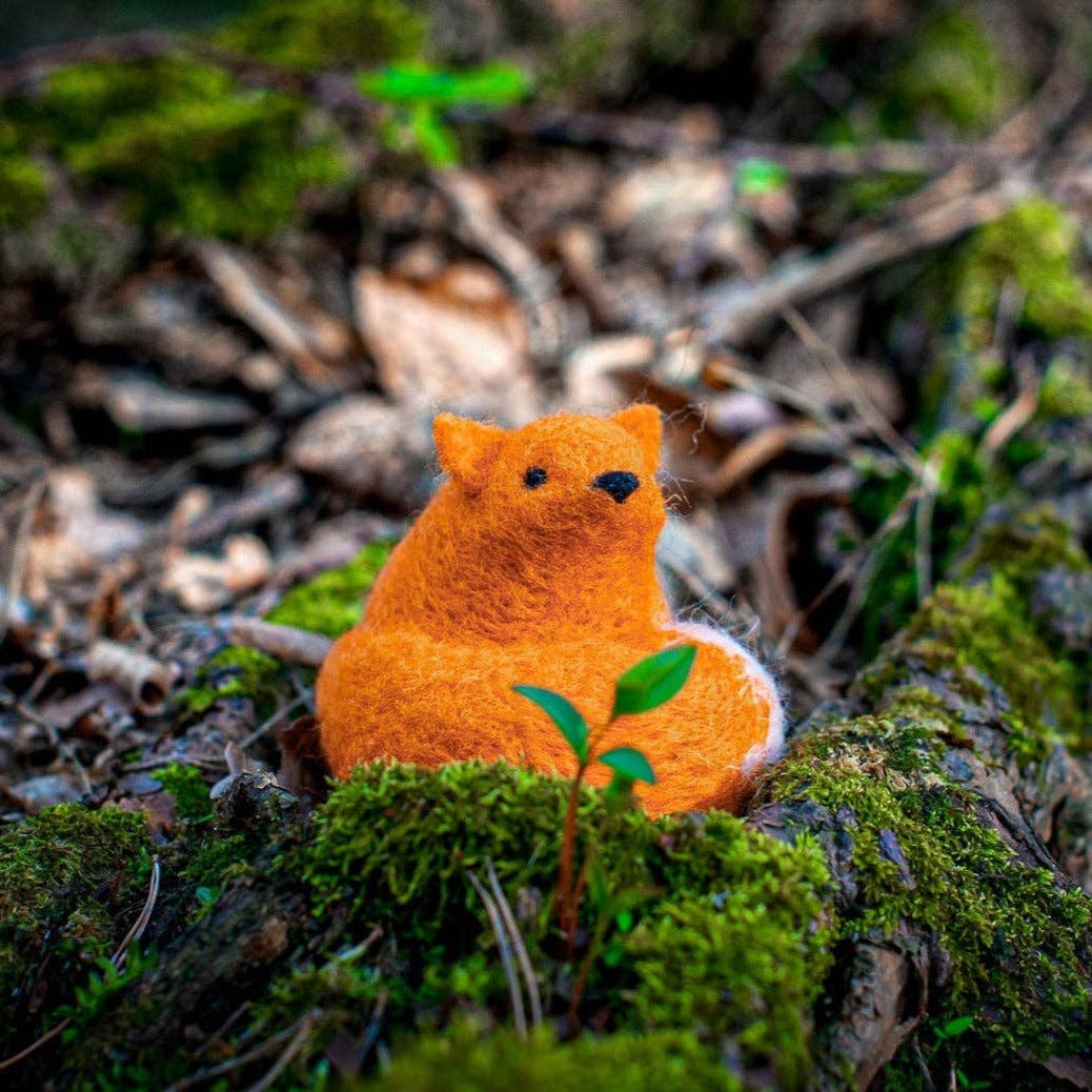 Needle Felting Kit: Fox