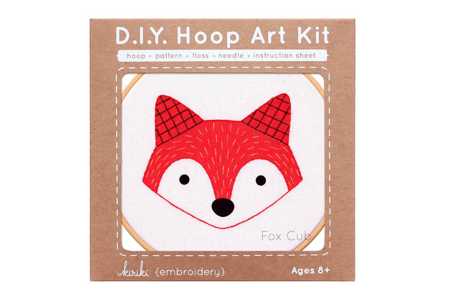 Embroidery Kit: Fox