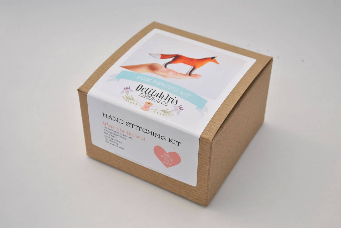 Felt Plush Sewing Kit: Fox