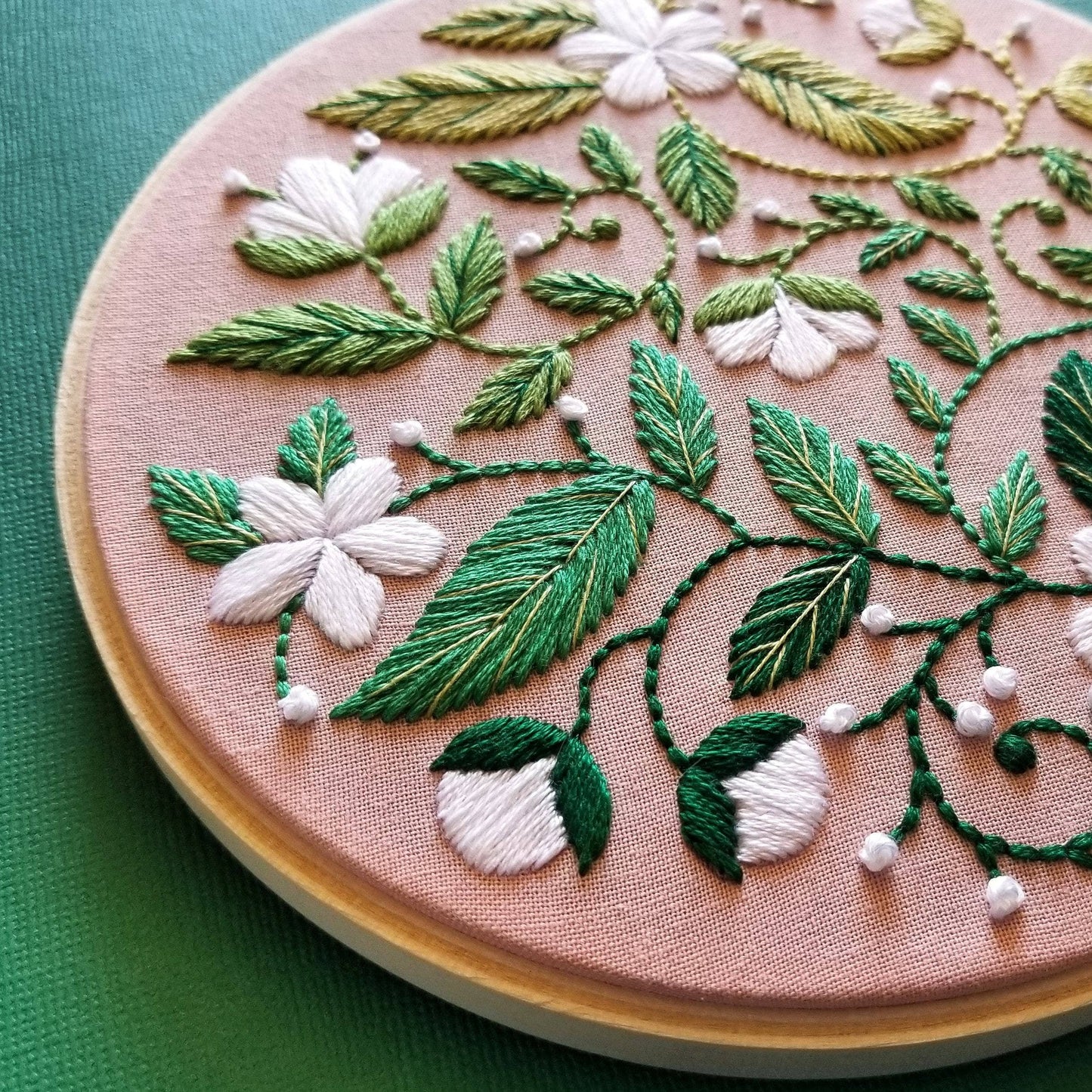 Embroidery Kit: Blissful Blooms