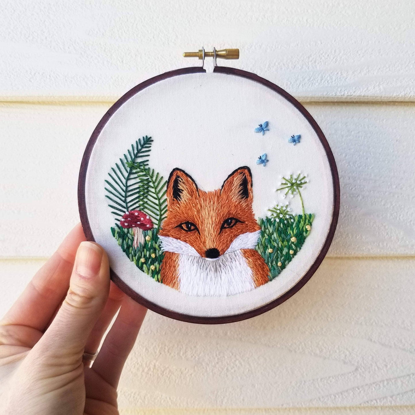 Embroidery Kit: Woodland Fox