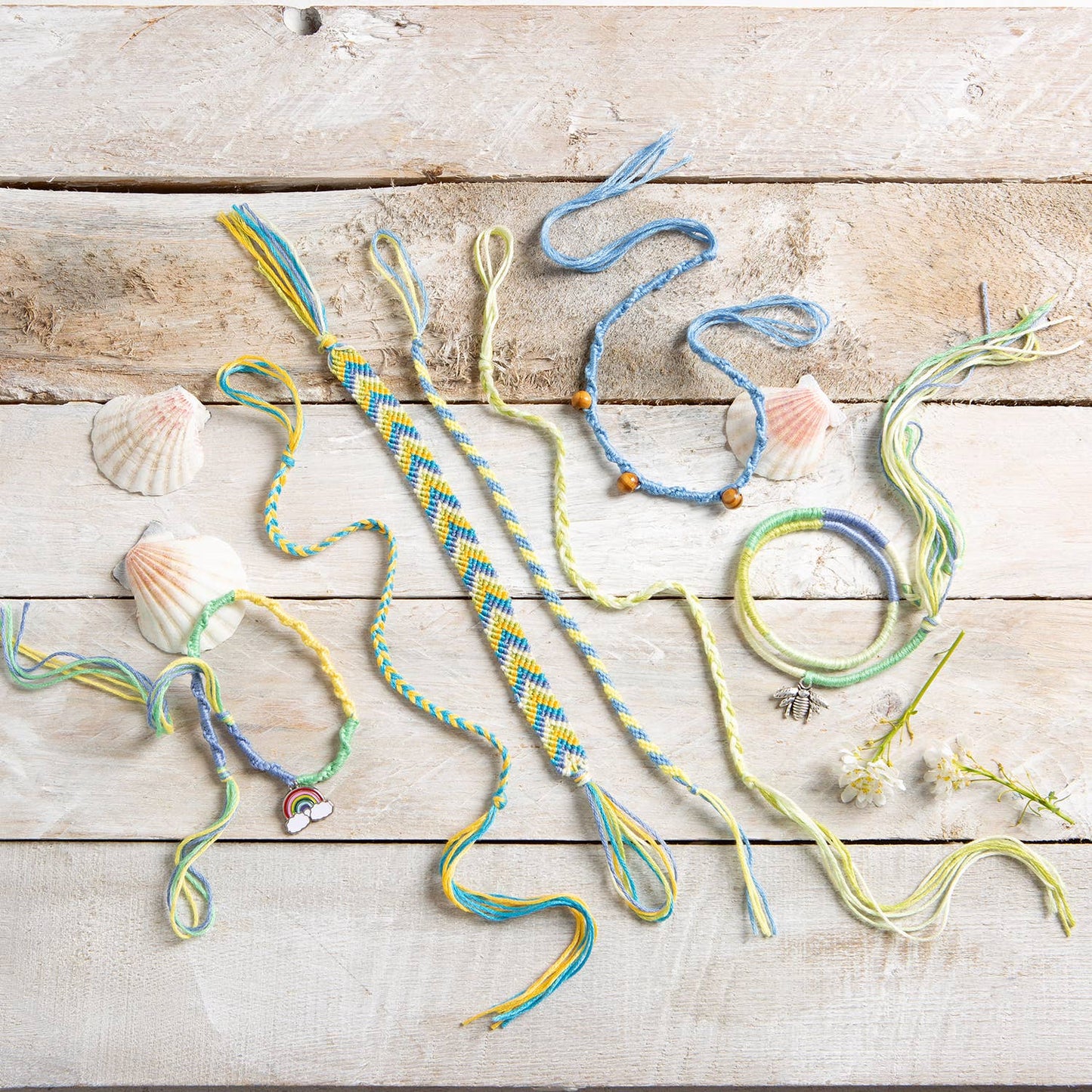 Friendship Bracelet Kit: Sunny Days