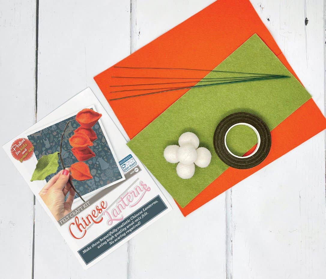 Felt Craft Kit: Chinese Lanterns