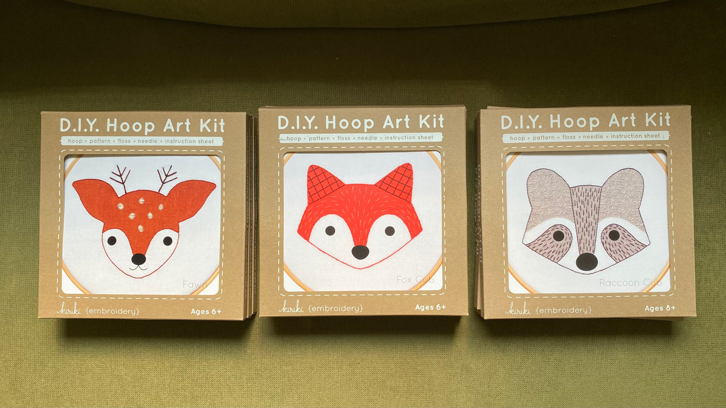 Embroidery Kit: Fox