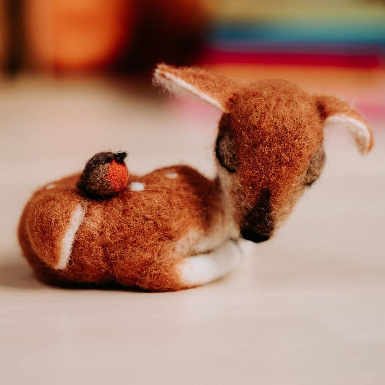 Needle Felting Kit: Sleepy Fawn