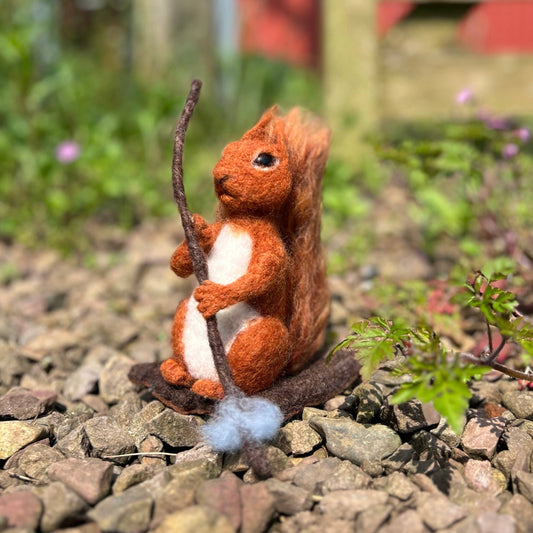 Needle Felting Kit: Beatrix Potter - Squirrel Nutkin