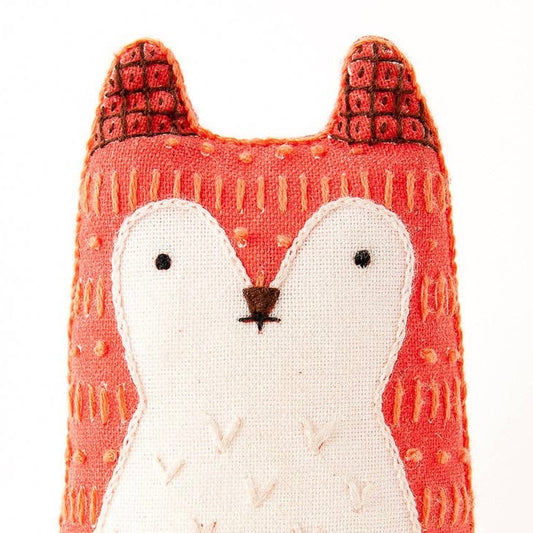 Embroidery Plush Kit: Fox