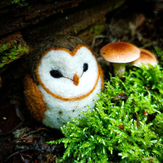 Needle Felting Kit: Owl