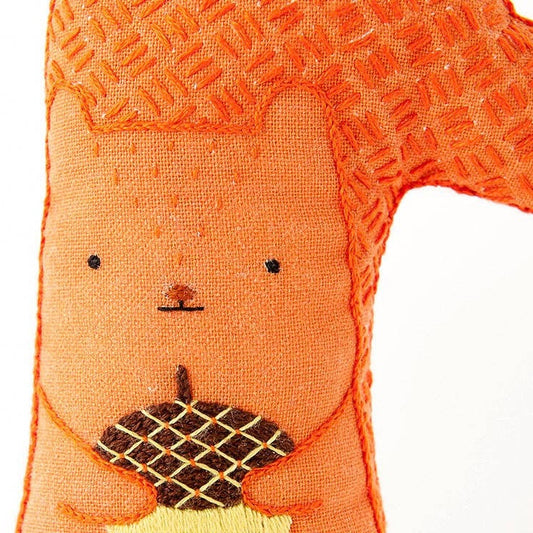 Embroidery Plush Kit: Squirrel