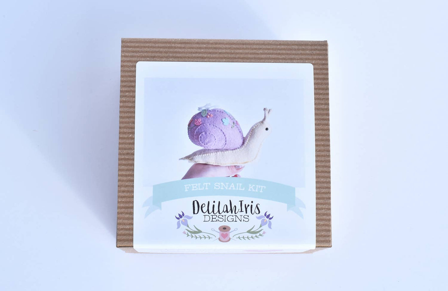 Felt Plush Sewing Kit: Snail