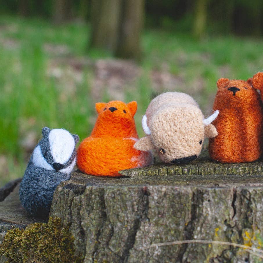 Needle Felting Kit: Fox