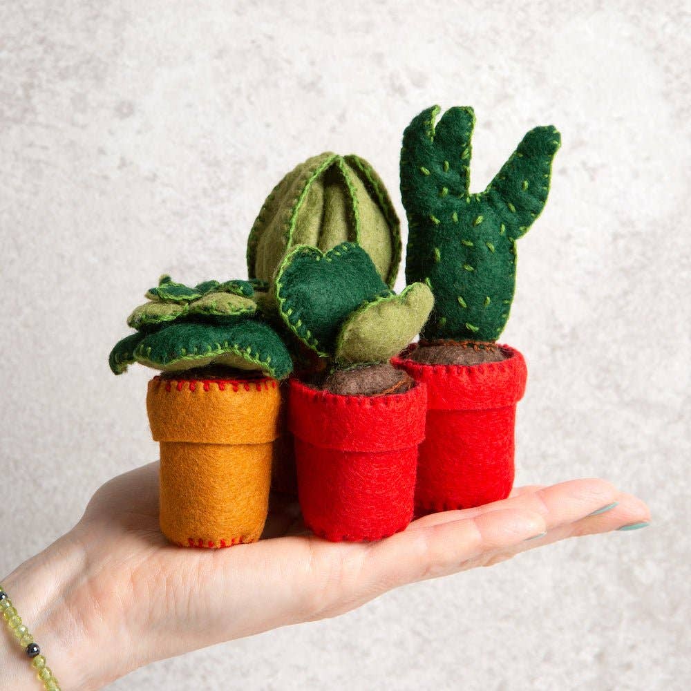 Felt Craft Kit: Cacti + Succulents