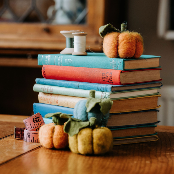 Needle Felting Kit: Pumpkins